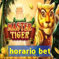 horario bet